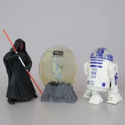 Tradera 3 bad- och duschskum flaskor, Star Wars figurer, Episode 1, oöppnade> Star Wars