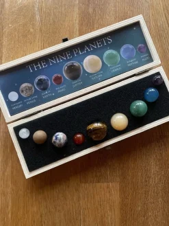 Tradera 9 Ädelstenar Mineraler Planeter Solsystemet Andlighet| New Age
