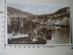 Tradera #178 King George V 1penny, The Harbour postcard /vykort England .tidigt 1900| Verden Undtagen De Nordiske Lande