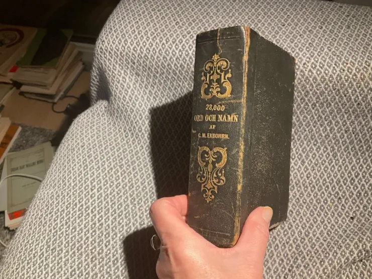 Store 23000 Ord och namn av C. M. Ekbohrn.1868. Antikkens Litteratur
