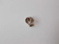 Tradera 1 PAR RÄFFLADE ÖRRINGAR i SILVER 5 MM BREDA (13/5/19/3)> Øreringe