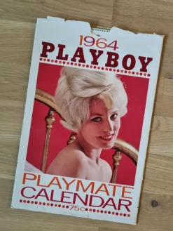 New 1964 Playboy Playmate Kalender Fint skick! | retro vintage pinup rockabilly Almanakker & Kalendere
