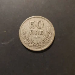 Tradera 50 öre 1930.| Svenske Mønter