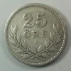 Tradera 25 öre 1918 Gustaf V Silvermynt| Svenske Mønter