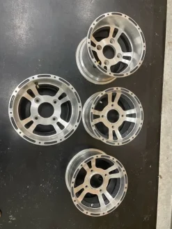 Tradera 4 st Alufälgar 10x5.5 och 10x8| Atv'er