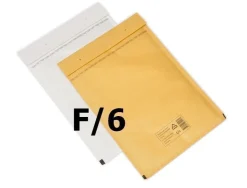 Cheap 200 stk. 220x340mm (F6) BRUNA BUBBELKUVERT-VADDERADE KUVERT- FRI FRAKT Forsendelse Og Emballering