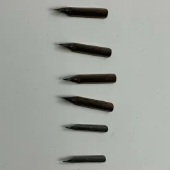 Tradera 6 stycken stålstift Hunt mapping round point nr doppstift| Kunstnerartikler