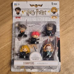 Tradera 5 x Harry Potter - stämplar. Harry, Hermione Granger, Ron Weasley. Ålder: 3+| Scrapbøger