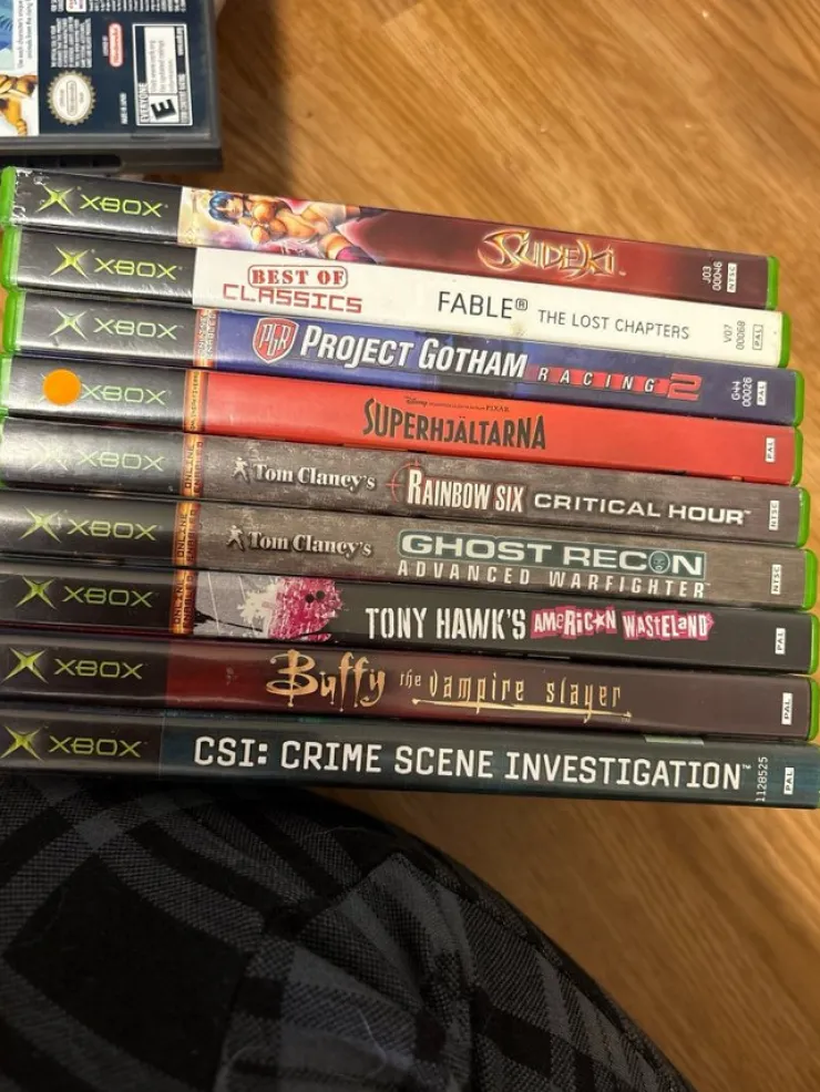 Tradera 10 Xbox-spel: Sudeki, Fable, Project Gotham Racing 2, m.fl.> Xbox