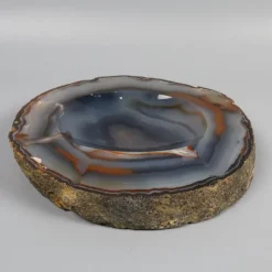 Tradera Agat Skiva Skål 20x19x2,5cm| New Age