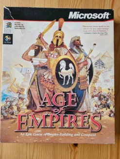 Tradera Age of Empires PC Big Box Endast Låda och Manualer> Computerspil