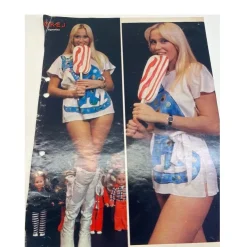 Tradera Agnetha Fältskog - Okej tidningsurklipp| Musikplakater
