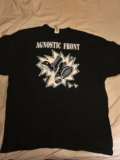 Tradera Agnostic Front - boots T-shirt strl XL (US hardcore) (punk)| Merchandise