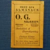 Discount Almanacka 1932 Bjernums tryckeriaktiebolag Bjärnum Almanakker & Kalendere