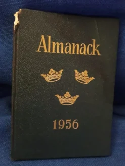 Outlet almanacka/kalender 1956 ! Almanakker & Kalendere