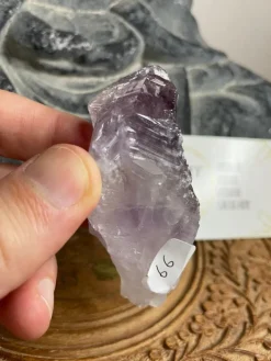Tradera Ametist rå spets AA 7-9cm> Ædelsten