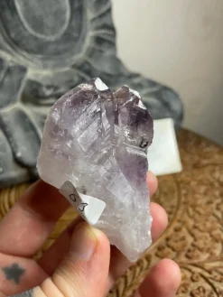 Tradera Ametist rå spets AA 7-9cm> Ædelsten