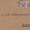 Tradera Arbrå, Alfta NSt 58q,59b på TVÅ brev 29.11.45 och 14.10.45| Sverige