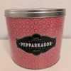Tradera ARBRÅ ÅNGBAGERI. PLÅTBURK. PEPPARKAKSBURK. ORIGINAL. SAMLAROBJEKT.> Metalemballage