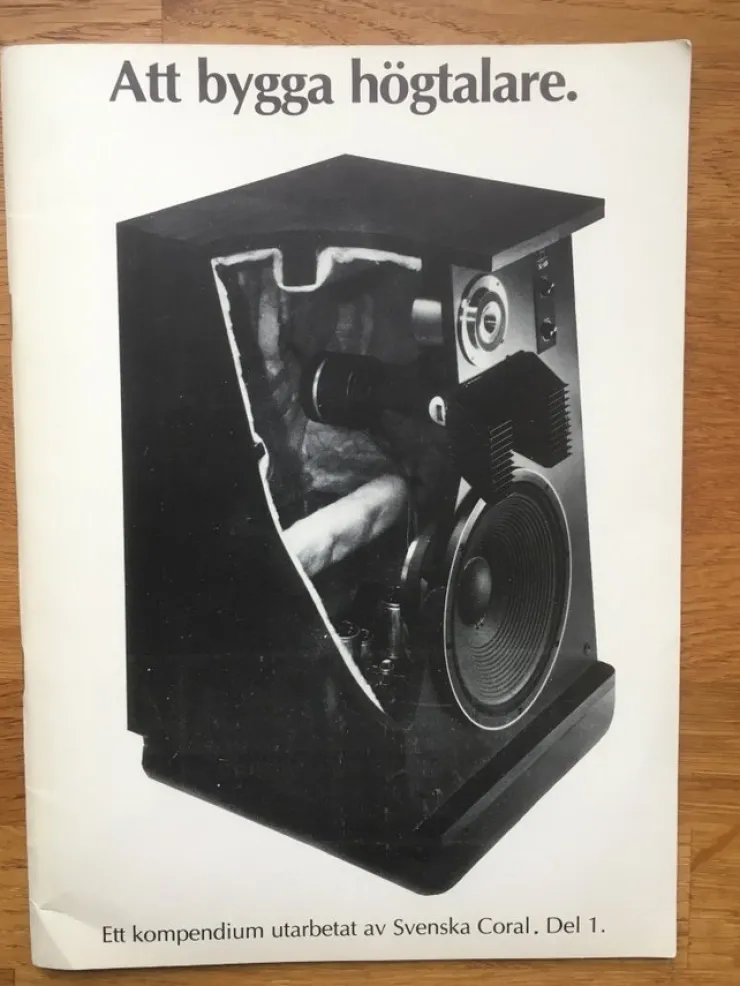 Fashion Att bygga högtalare. Ett kompendium utarbetat av Svenska Coral. Del 1. Computere Og Teknik