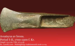 Best Avsatsyxa från bronsåldern, nordisk Arkæologi