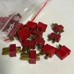 Tradera Batterikontakt T-plug Deans 10st| Radiostyret