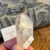 Tradera Bergskristall rå spets 6-8cm> Ædelsten