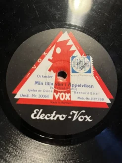 Tradera Bernhard Etté. Vox 30064.| Grammofonplader