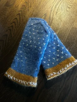 Tradera Blå vantar| Tøj