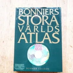 New Bonniers stora världsatlas m CD-skiva, 1998 Encyklopædier & Leksikon