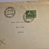 Tradera Brev med Stämpel FotbollsVM 1958> Sportsmemorabilia