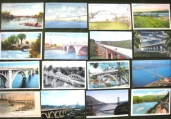 Tradera Broar USA samling 181 vykort 1900-tal (10 bilder)| Verden Undtagen De Nordiske Lande
