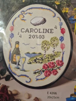 Tradera Broderi studenttavla.| Syning & Strik