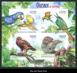 Tradera Burundi | Mi 2575-2578 B | Postfriskt sammantryck | Kv 115:-| Afrika