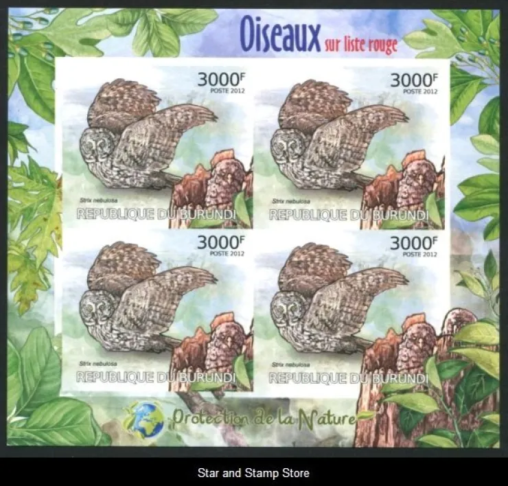 Tradera Burundi | Mi 2578 B | Postfriskt sammantryck | Kv 115:-| Afrika