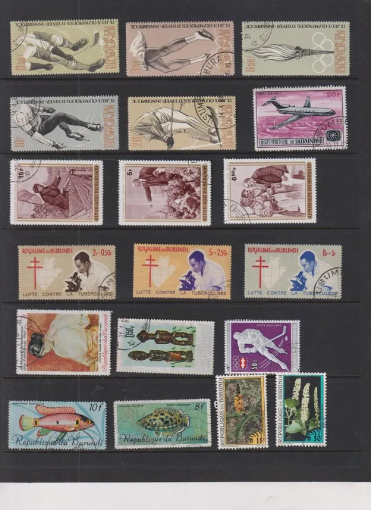 Tradera Burundi 6 sidor| Afrika