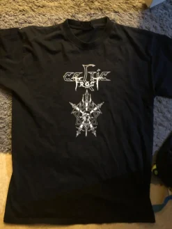 Tradera CELTIC FROST MORBID TALES T-shirt LARGE SODOM BATHORY VENOM HELLHAMMER BLACK| Merchandise