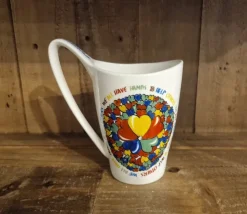 Hot Churchill Sir Roger Moore Unicef Mugg i fantastik design unik ! Keramik & Porcelæn, Udenlandsk