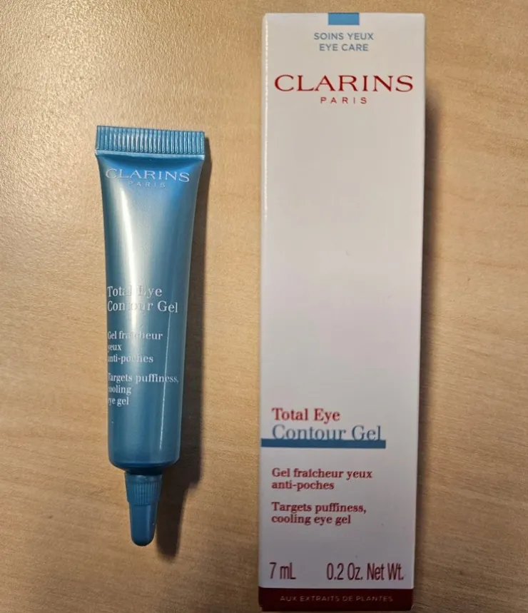 Tradera CLARINS TOTAL EYE CONTOUR GEL 7 ML - NYTT I KARTONG/OANVÄNT/OÖPPNAT!> Ansigtpleje