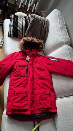 Tradera CLIQUE MALAMUTE röd termo jacka, storlek M, ny> Herretøj
