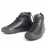 Tradera Coming Soon ladies black leather sneakers with lace-up/zip fastening-EU 36-UK 3> Damesko