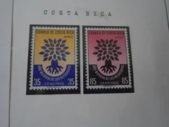 Tradera Costa Rica 1960 Världsflyktingåret 2 postfriska märken se bild| Flere Lande