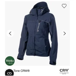 Tradera CRW blå jacka, storlek S> Ridning Og Ridesport