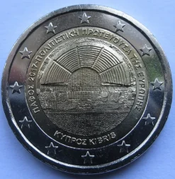 Tradera Cypern 2 euro 2017 Paphos| Euromønter Og Sedler