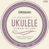 Tradera D´ Addario Concert Ukulele Clear Nylon EJ65C| Musiktilbehør