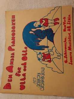 Tradera Den andra Pianoboken för Ulla&Olle 1945 !| Noder Og Nodehæfter