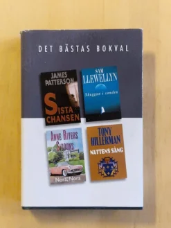 Hot Det Bästas Bokval - James patterson, Sam Llewellyn, Anne Rivers, Tony Hillerman Antologier
