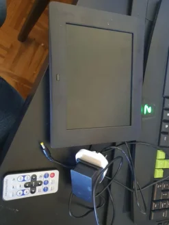 Tradera Digital fotoram aluratek 8| Digitale Fotorammer