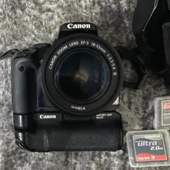 Tradera Digitalkamera Canon EOS400 Dmed alla tillbehör som finns i bilder| Digitale Fotorammer