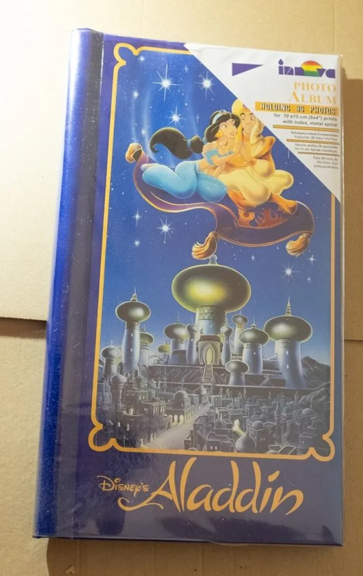 Tradera Disney Aladdin - 10x15 cm kortalbum - bildalbum - fotoalbum - foto album| Fotoalbum